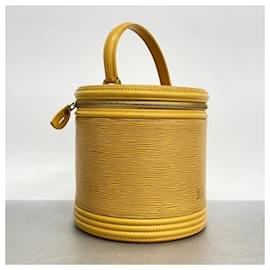 Louis Vuitton-Louis Vuitton Epi Cannes Handbag in Jaune-Yellow