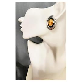Dolce & Gabbana-DOLCE & GABBANA oval-shaped earrings with Victorian-style cameo-Multiple colors