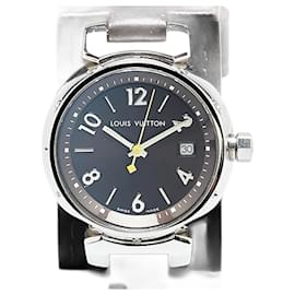 Louis Vuitton-Louis Vuitton Tambour Watch Q1111-Brown,Silvery