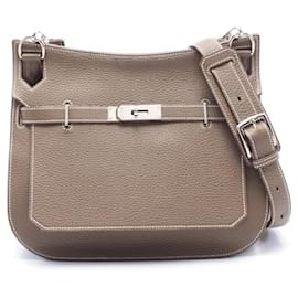 Hermès-Hermes Gypsiere 28 Etoupe Shoulder Bag-Brown