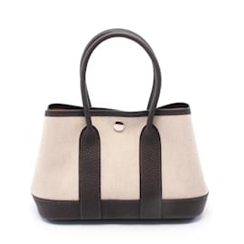 Hermès-Hermes Neo Garden 23 Tote Bag-Brown,Beige