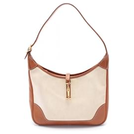 Hermès-Hermes Trim 31 Shoulder Bag-Brown,Beige