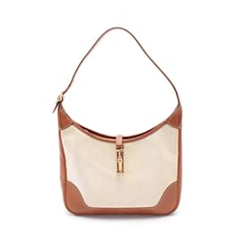 Hermès-Hermes Trim 31 Shoulder Bag-Brown,Beige