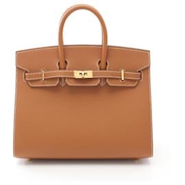 Hermès-Hermes Birkin 25 Handbag-Brown