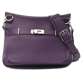 Hermès-Hermes Gypsiere 34 Shoulder Bag-Purple