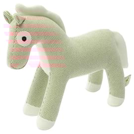 Hermès-Hermes Cheval Honore Epope Plush Toy-Brown,White