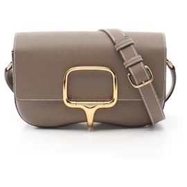 Hermès-Hermes Della Cavalleria Elan Etoupe Shoulder Bag-Brown