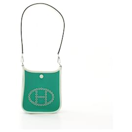 Hermès-Hermes Neo Evelyn TPM Shoulder Bag-Blue,Other,Green