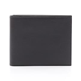 Hermès-Hermes Citizen Twill Compact Crochet Bi-fold Wallet-Black