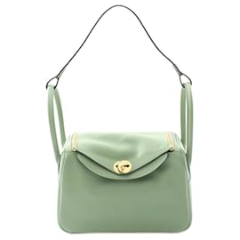 Hermès-Hermes Lindy 26 Shoulder Bag-Green