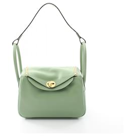 Hermès-Hermes Lindy 26 Shoulder Bag-Green