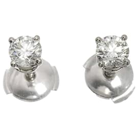 Tiffany & Co-Tiffany & Co. Platinum Stud Earrings-Other