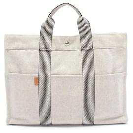 Hermès-Hermes HERMES New Foule MM Tote Bag-Brown,Navy blue