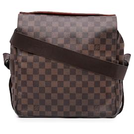 Louis Vuitton-Louis Vuitton Brown Damier Ebene Naviglio-Brown