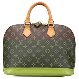 Louis Vuitton-Louis Vuitton Brown Monogram Alma PM-Brown