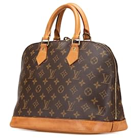 Louis Vuitton-Louis Vuitton Brown Monogram Alma PM-Brown