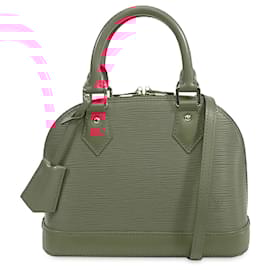 Louis Vuitton-Louis Vuitton Pink Epi Alma BB-Pink