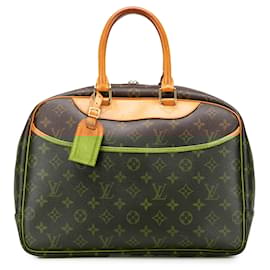 Louis Vuitton-Louis Vuitton Brown Monogram Deauville-Brown