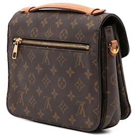 Louis Vuitton-Louis Vuitton Brown Monogram Pochette Metis-Brown