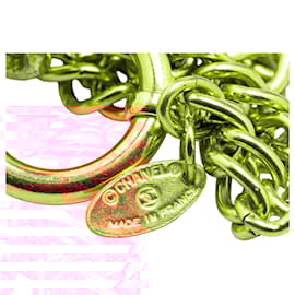 Chanel-Chanel Gold Gold Plated 31 Rue Cambon Pendant Necklace-Golden