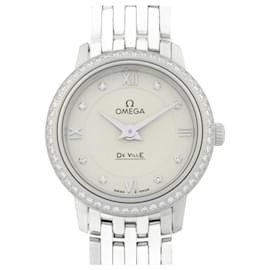 Omega-OMEGA De Ville Prestige Diamond Bezel Watch-Other