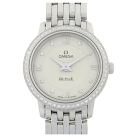 Omega-OMEGA De Ville Prestige Diamond Bezel Watch-Other