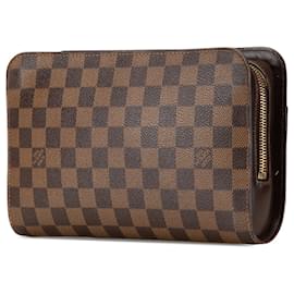 Louis Vuitton-Louis Vuitton Brown Damier Ebene Saint Louis Pochette-Brown