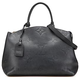 Louis Vuitton-Louis Vuitton Black Monogram Empreinte Giant Grand Palais-Black