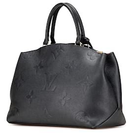 Louis Vuitton-Louis Vuitton Black Monogram Empreinte Giant Grand Palais-Black