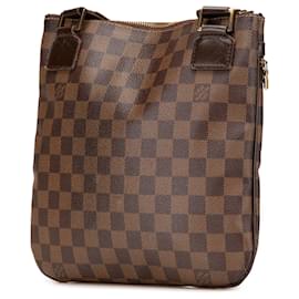 Louis Vuitton-Louis Vuitton Brown Damier Ebene Bosphore Pochette-Brown