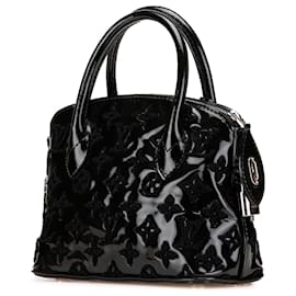 Louis Vuitton-Louis Vuitton Black Monogram Fascination Lockit Frame BB-Black