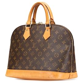 Louis Vuitton-Louis Vuitton Brown Monogram Alma PM-Brown