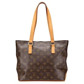 Louis Vuitton-Louis Vuitton Brown Monogram Cabas Piano-Brown