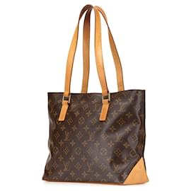Louis Vuitton-Louis Vuitton Brown Monogram Cabas Piano-Brown