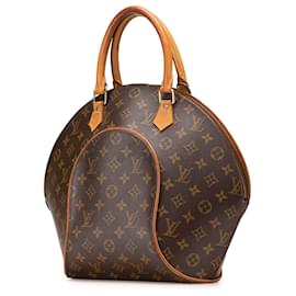 Louis Vuitton-Louis Vuitton Brown Monogram Ellipse MM-Brown