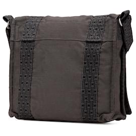 Hermès-Hermès Brown Fourre Tout Besace Messenger PM-Brown,Dark brown