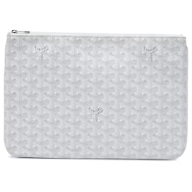Goyard-Goyard White Goyardine Senat MM-White