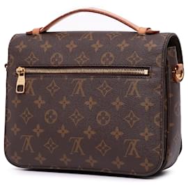 Louis Vuitton-Louis Vuitton Brown Monogram Pochette Metis-Brown