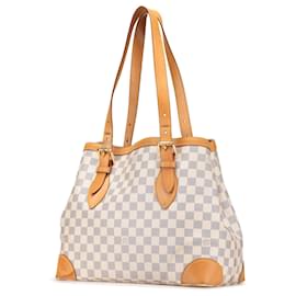 Louis Vuitton-Louis Vuitton White Damier Azur Hampstead MM-White