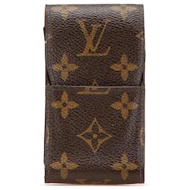 Louis Vuitton-Louis Vuitton Brown Monogram Cigarette Case-Brown