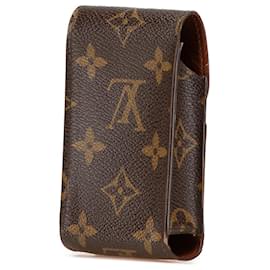 Louis Vuitton-Louis Vuitton Brown Monogram Cigarette Case-Brown