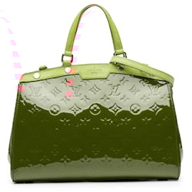 Louis Vuitton-Louis Vuitton Red Monogram Vernis Brea MM-Red