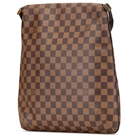 Louis Vuitton-Louis Vuitton Brown Damier Ebene Musette Salsa GM-Brown
