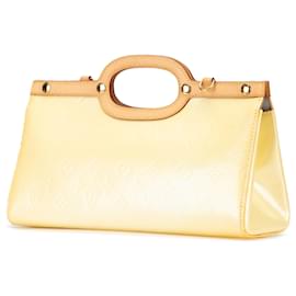 Louis Vuitton-Louis Vuitton Yellow Monogram Vernis Roxbury Drive-Other,Yellow