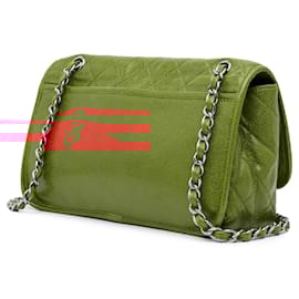 Chanel-Chanel Red Medium Grained Calfskin Natural Beauty Flap-Red