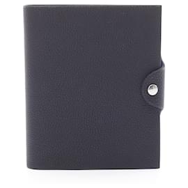 Hermès-Hermes Ulysse PM Photo Album Diary Cover-Navy blue