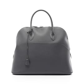 Hermès-Hermes Bolide 1923 45 Handbag-Brown,Grey