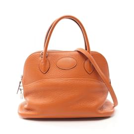 Hermès-Hermes Bolide 31 Handbag-Orange