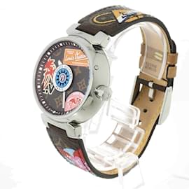 Louis Vuitton-Louis Vuitton Tambour World Tour Men's Watch-Other