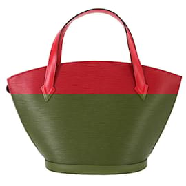 Louis Vuitton-Louis Vuitton Epi Saint-Jacques Tote Bag-Red